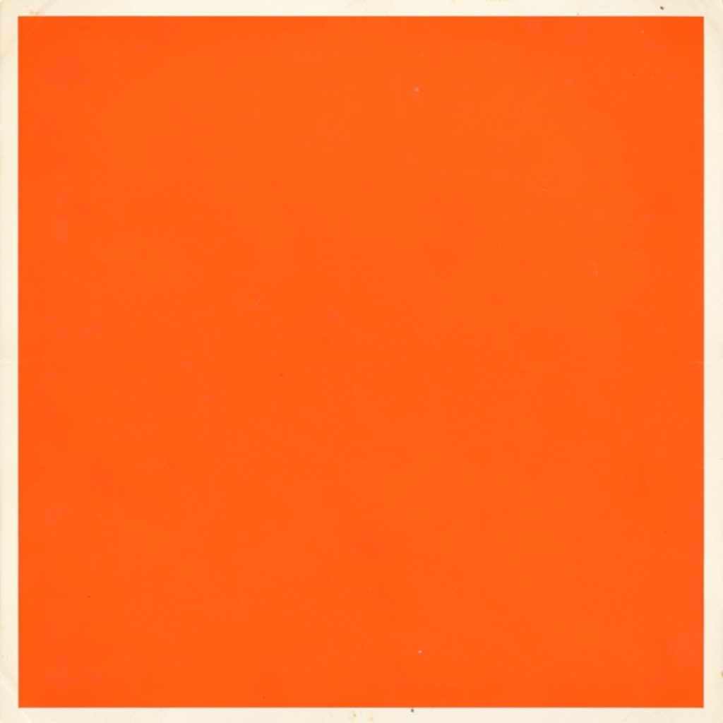 Matte gouache poster of a modern office interior with clean lines and warm neutral tones